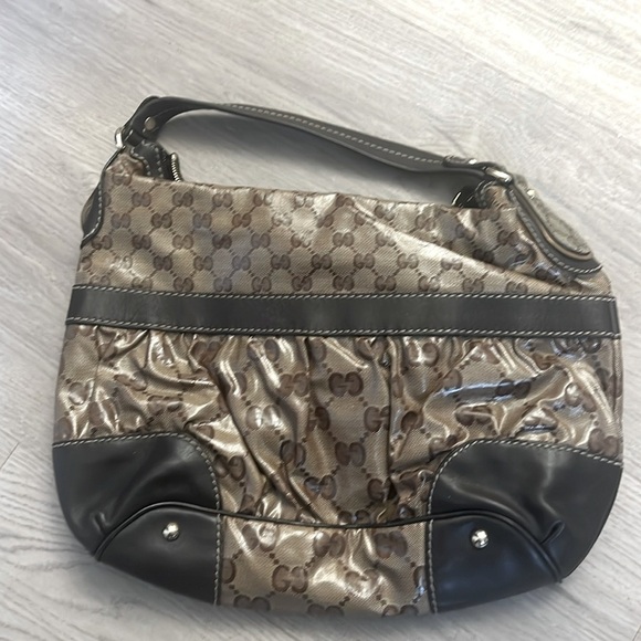 Gucci Handbags - Gucci - authentic vintage tote bag…patented Gucci